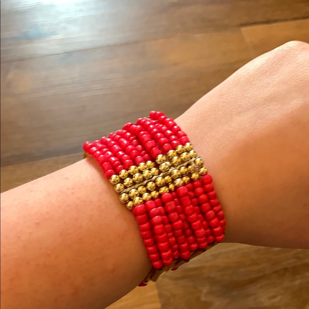 Pink Stretchy Bracelet